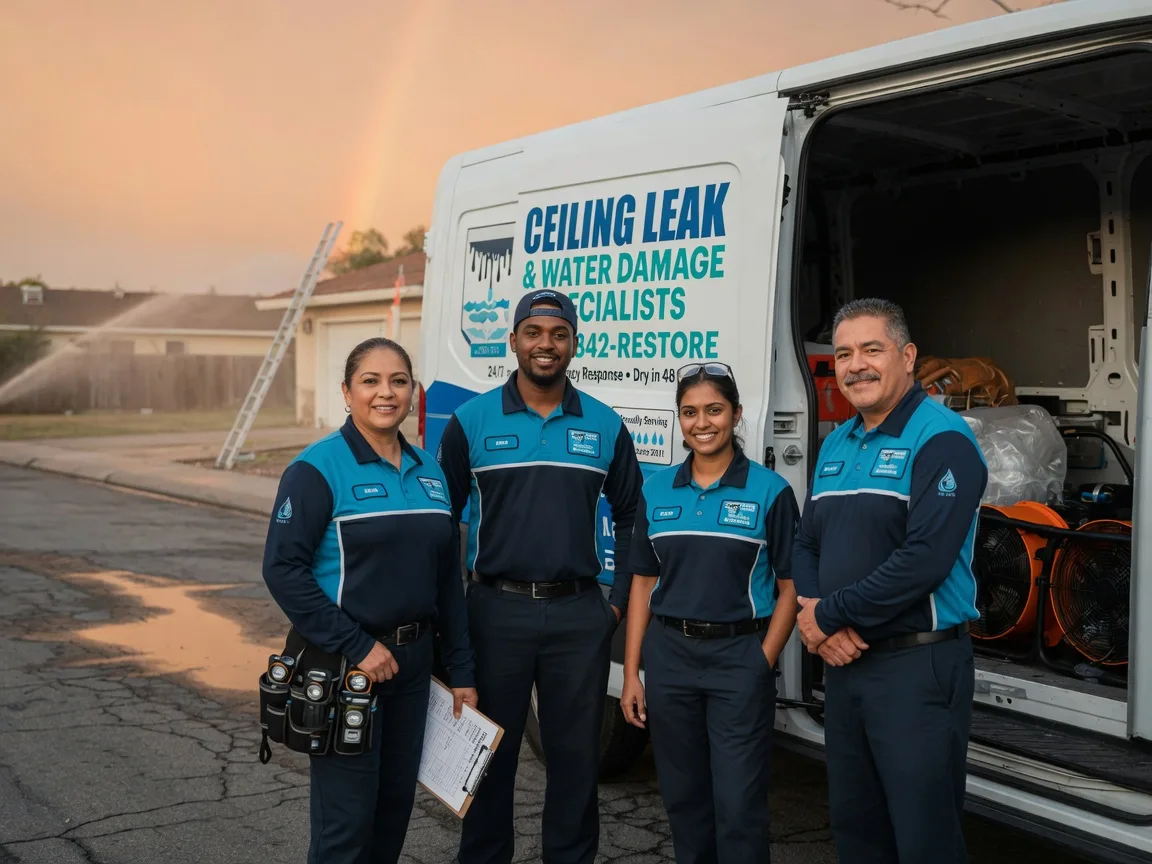 Ceiling Leak Cleanup company in Cherry Creek, SD